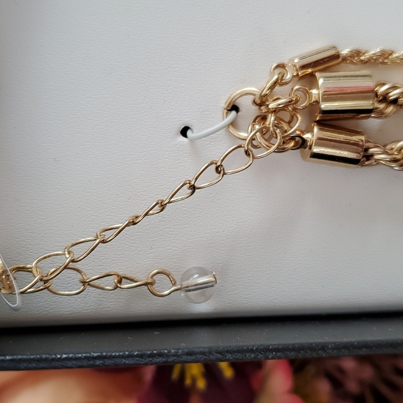 NWT House of Harlow 1960 3 layer necklace - Picture 4 of 7